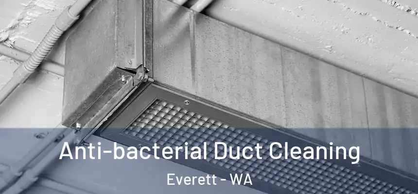 Anti-bacterial Duct Cleaning Everett - WA
