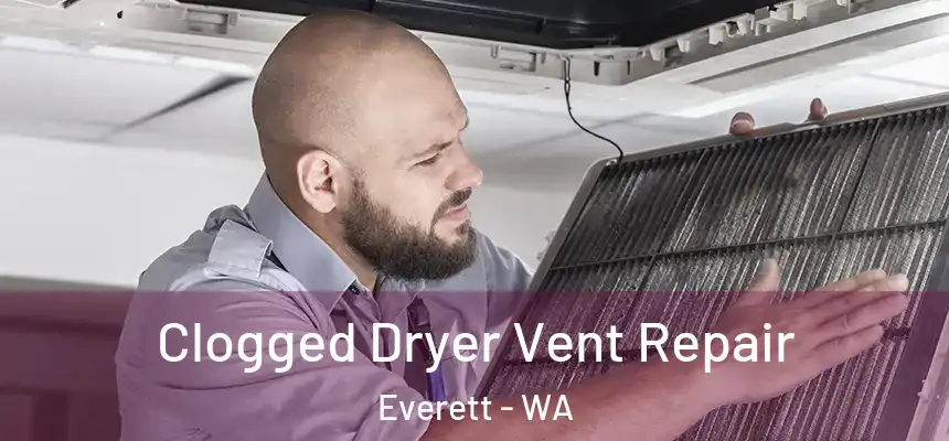  Clogged Dryer Vent Repair Everett - WA