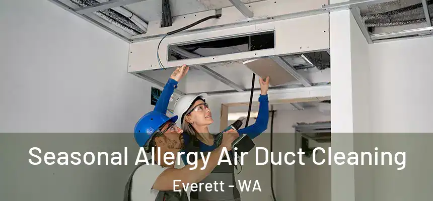 Seasonal Allergy Air Duct Cleaning Everett - WA